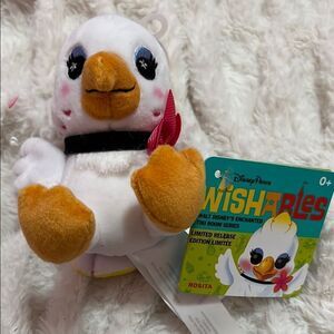 Disney Parks Wishables Rosita Plush - White and Orange